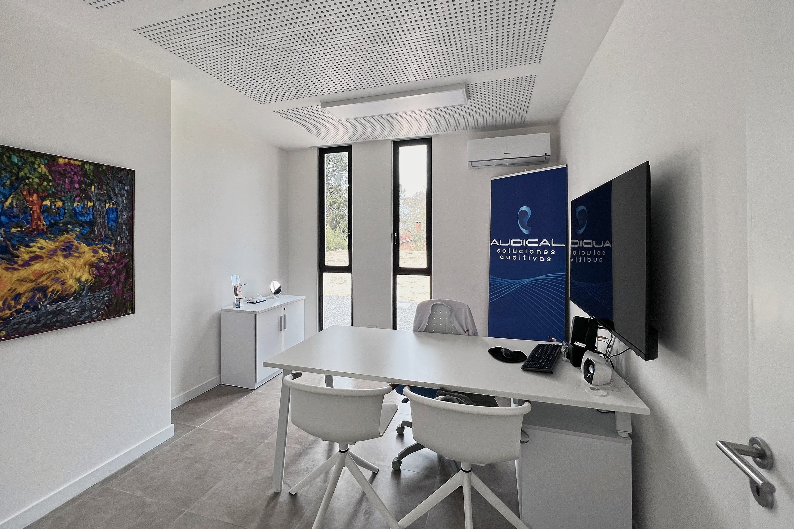 Consultorio de Clínica ORL Córdoba con acondicionamiento acústico